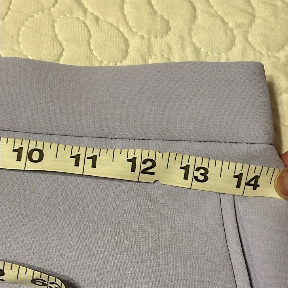 🪗 Wilfred High Waist Lavender/lilac Shorts scalloped hem size 6 GUC..